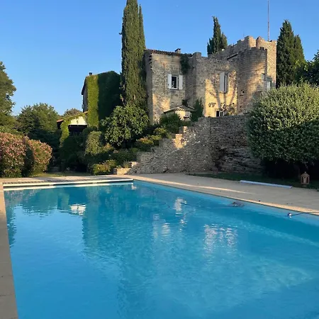 Chateau Les Boissieres Aux Portes D'uzes 26 Couchages Piscine Sauna En Bord De Riviere Cadre Exceptionnel Sagriès