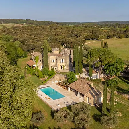 Βίλα Chateau Les Boissieres Aux Portes D'uzes 26 Couchages Piscine Sauna En Bord De Riviere Cadre Exceptionnel *