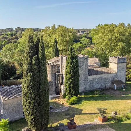 Chateau Les Boissieres Aux Portes D'uzes 26 Couchages Piscine Sauna En Bord De Riviere Cadre Exceptionnel Villa