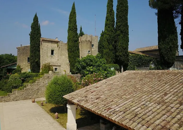Chateau Les Boissieres Aux Portes D'uzes 26 Couchages Piscine Sauna En Bord De Riviere Cadre Exceptionnel Sagriès