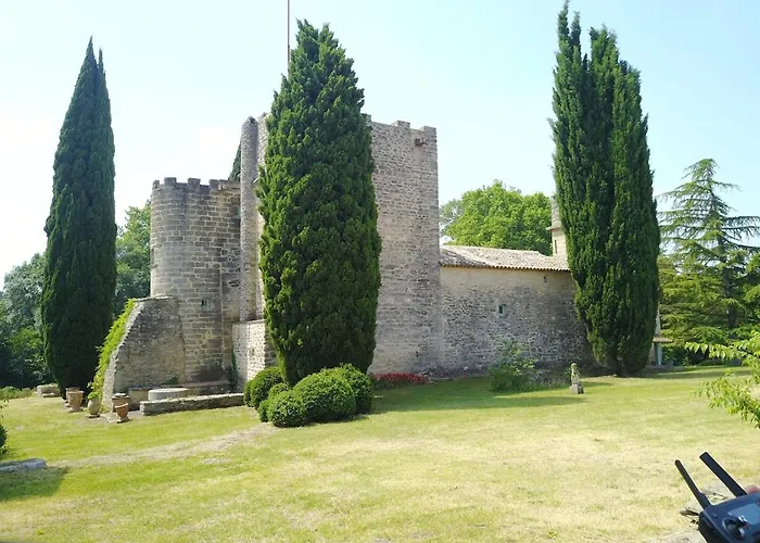 Chateau Les Boissieres Aux Portes D'uzes 26 Couchages Piscine Sauna En Bord De Riviere Cadre Exceptionnel Sagriès